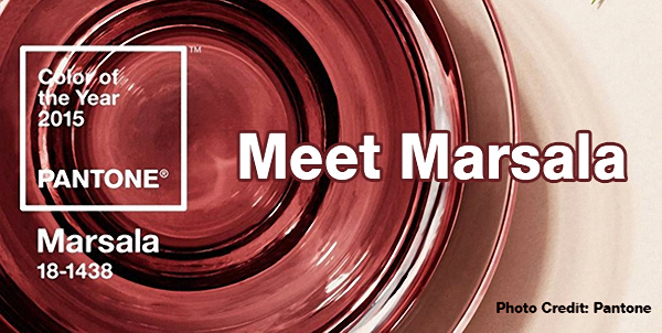 Meet Marsala: Pantone’s Color of the Year