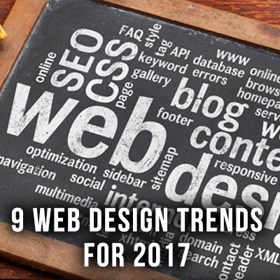 9 Web Design Trends for 2017